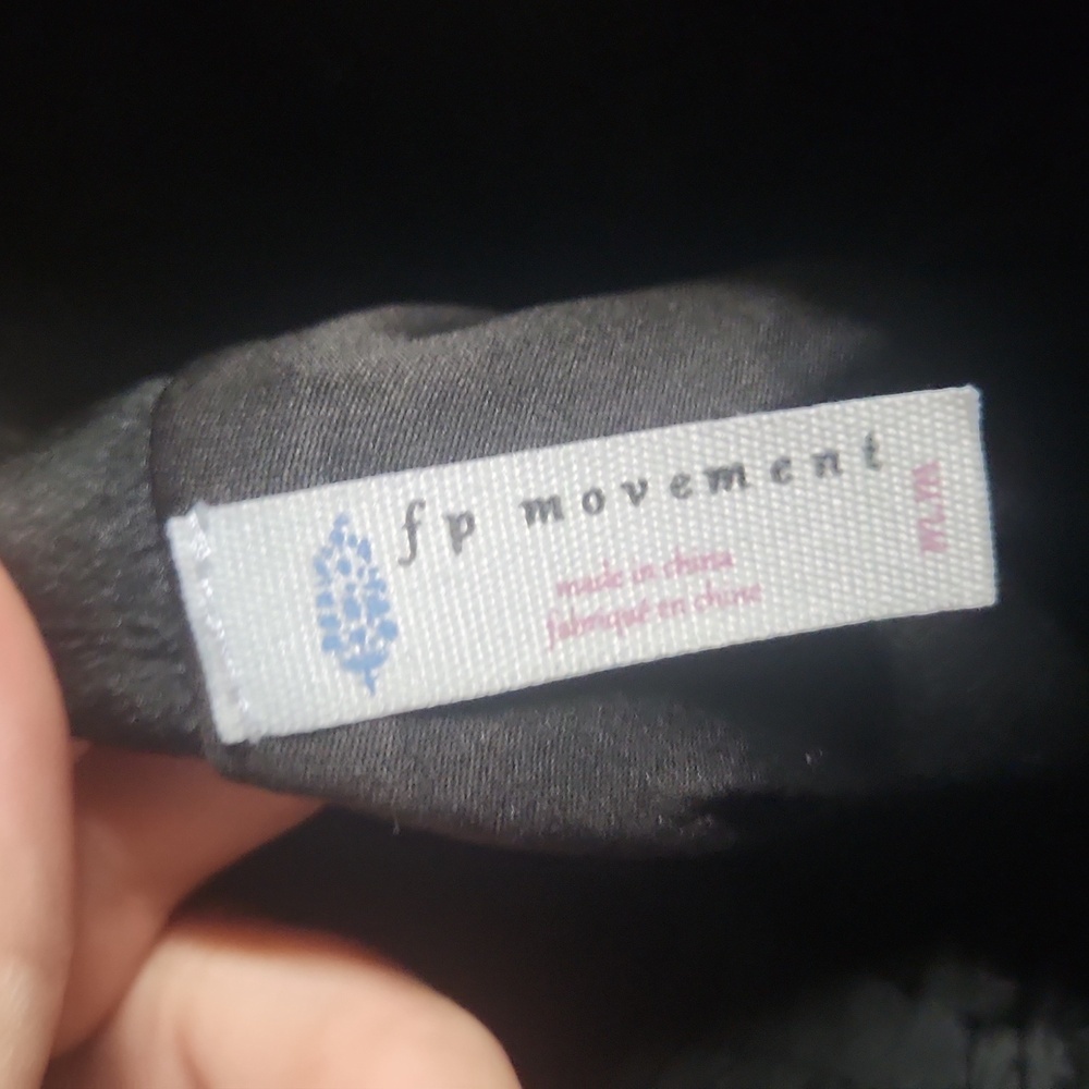 Free People Movement The Way Home Black Women's Shorts Medium - Picture 7 of 9